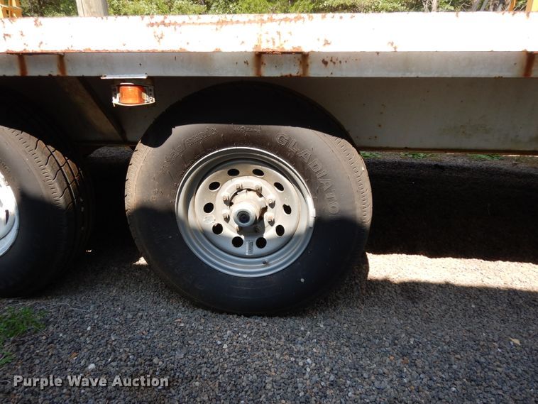 image for item DG6933 1999 Wyatt's Trailer Pro Trak equipment trailer