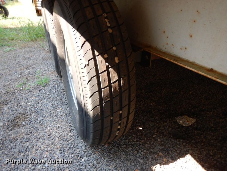 image for item DG6933 1999 Wyatt's Trailer Pro Trak equipment trailer