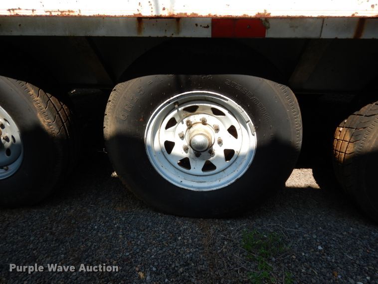 image for item DG6933 1999 Wyatt's Trailer Pro Trak equipment trailer