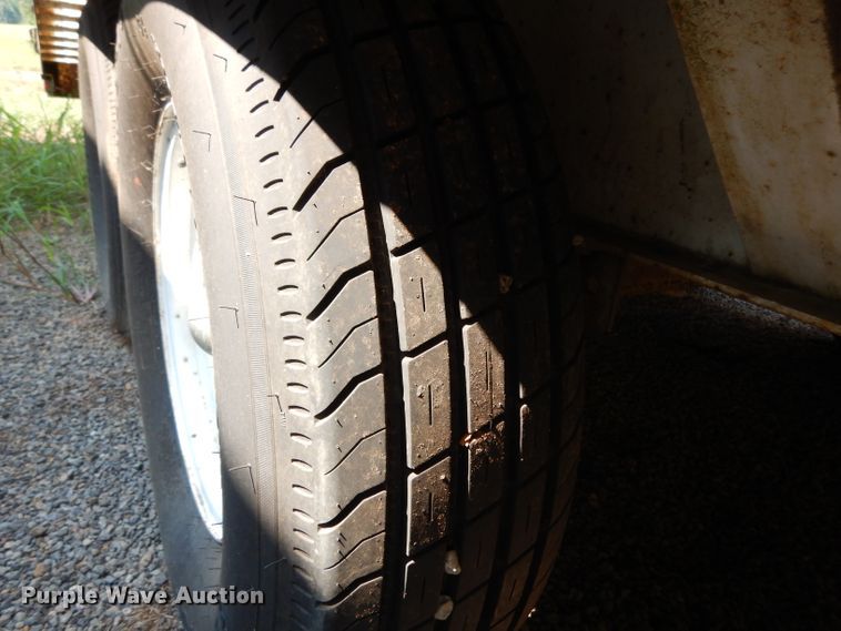 image for item DG6933 1999 Wyatt's Trailer Pro Trak equipment trailer