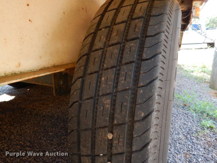 image for item DG6933 1999 Wyatt's Trailer Pro Trak equipment trailer