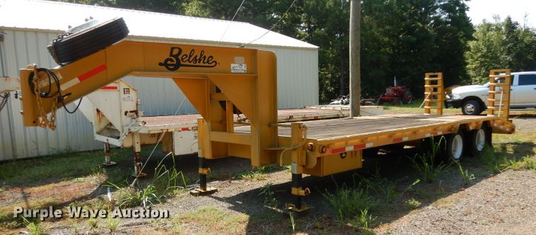image for item DG6934 2016 Belshe equipment trailer