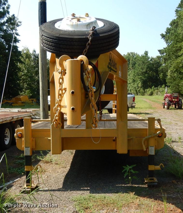 image for item DG6934 2016 Belshe equipment trailer