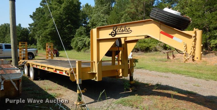 image for item DG6934 2016 Belshe equipment trailer