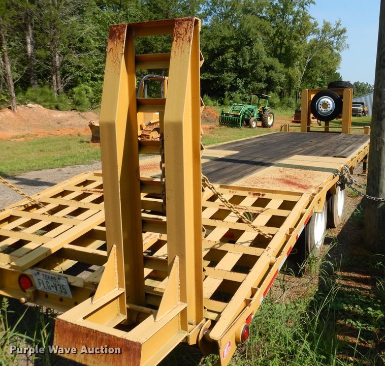 image for item DG6934 2016 Belshe equipment trailer