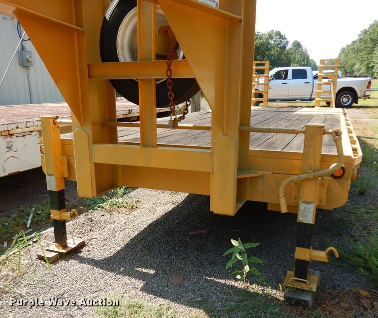 image for item DG6934 2016 Belshe equipment trailer