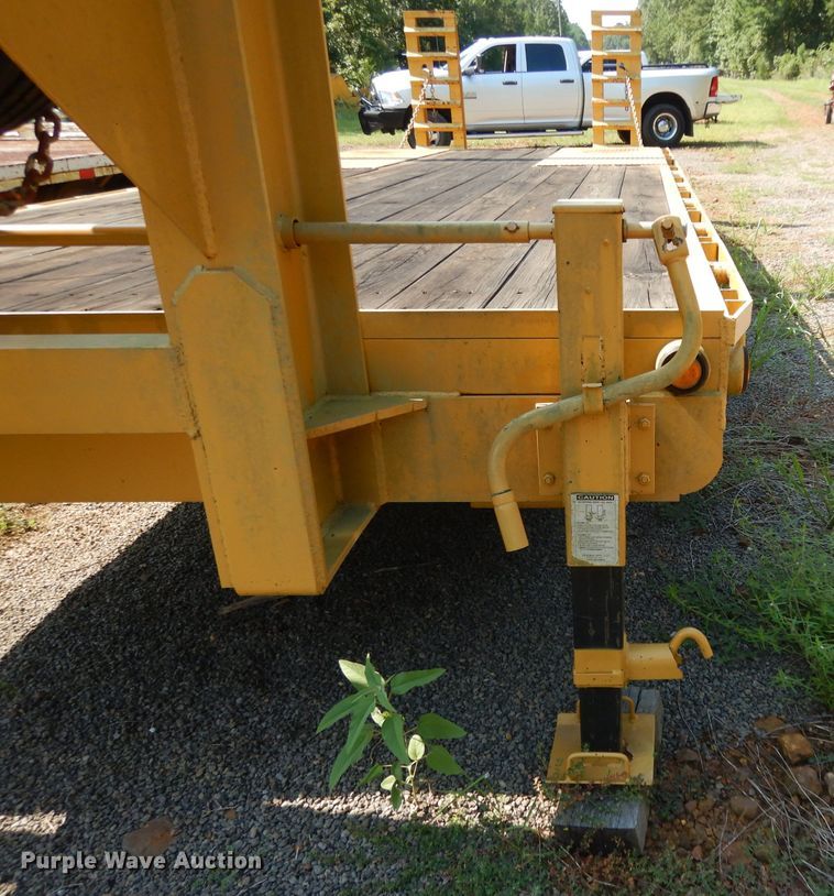 image for item DG6934 2016 Belshe equipment trailer