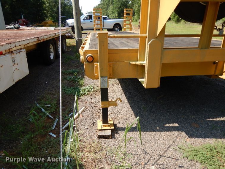 image for item DG6934 2016 Belshe equipment trailer