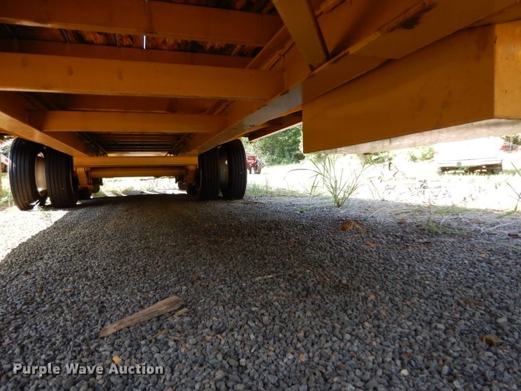 image for item DG6934 2016 Belshe equipment trailer