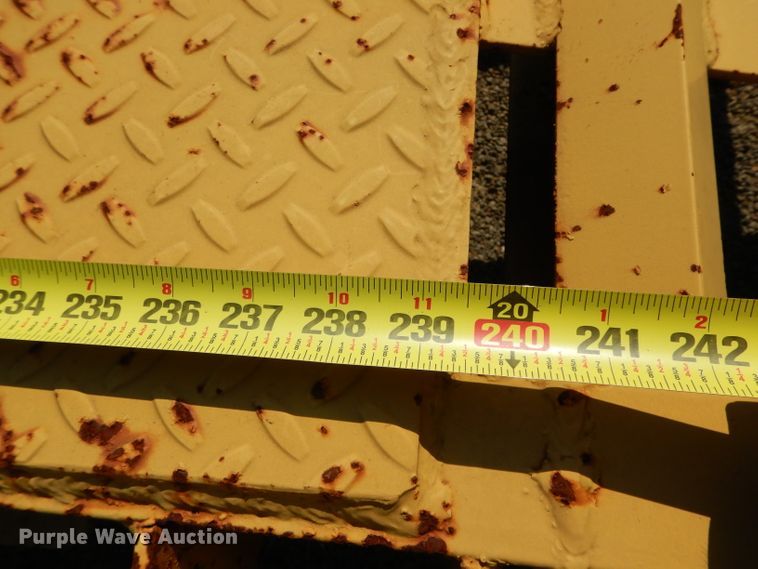 image for item DG6934 2016 Belshe equipment trailer