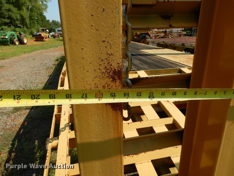 image for item DG6934 2016 Belshe equipment trailer