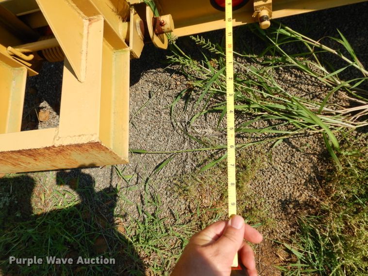 image for item DG6934 2016 Belshe equipment trailer