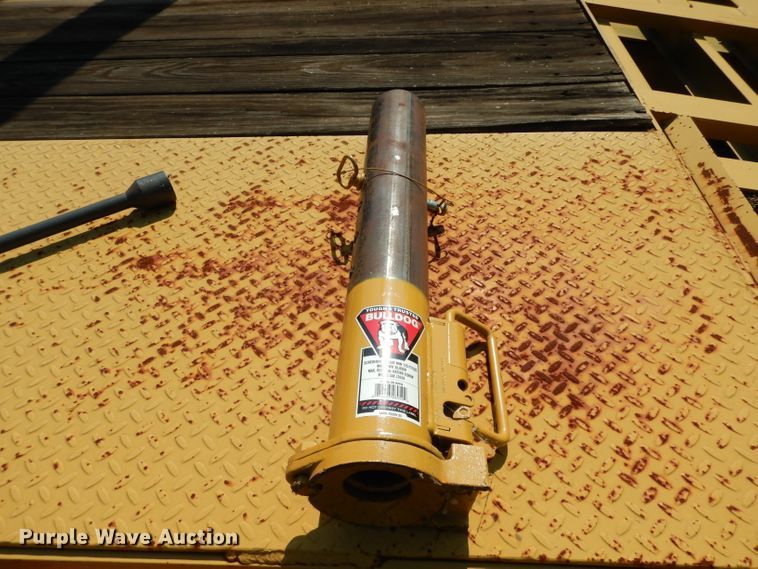 image for item DG6934 2016 Belshe equipment trailer