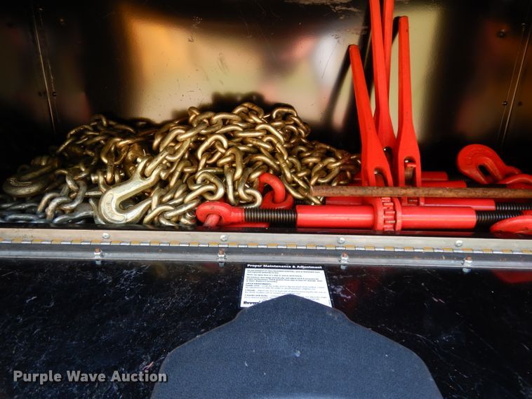 image for item DG6934 2016 Belshe equipment trailer