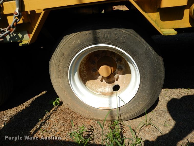 image for item DG6934 2016 Belshe equipment trailer