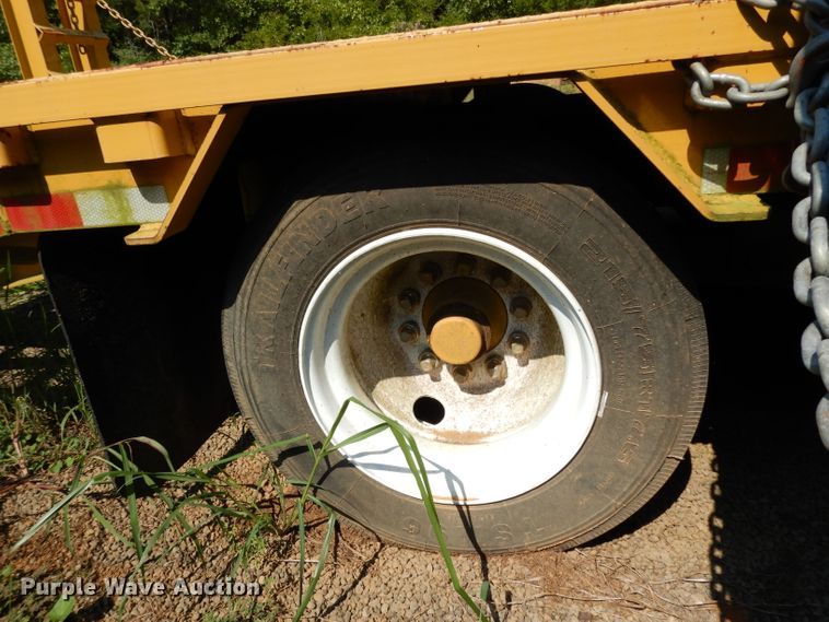 image for item DG6934 2016 Belshe equipment trailer