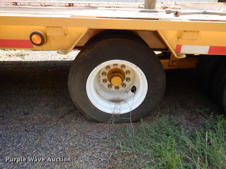 image for item DG6934 2016 Belshe equipment trailer