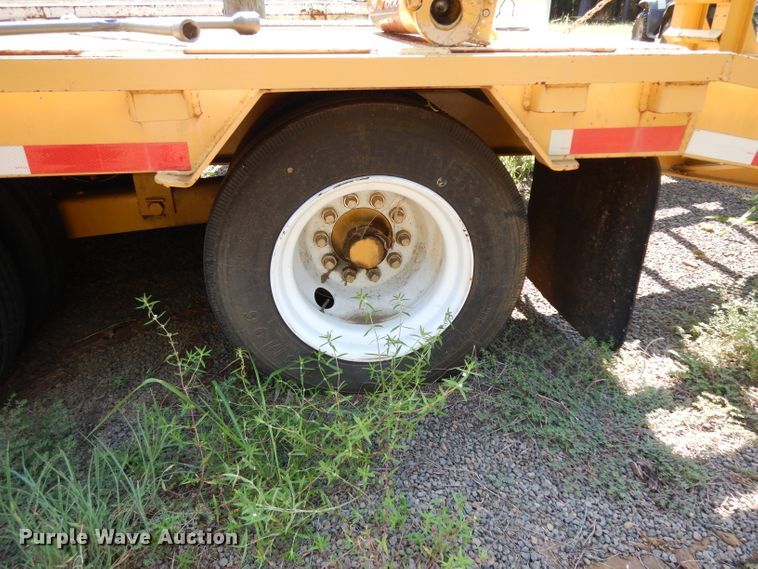 image for item DG6934 2016 Belshe equipment trailer