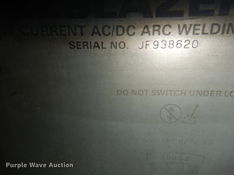 image for item DG6938 Miller Bobcat Trailblazer 44D welder