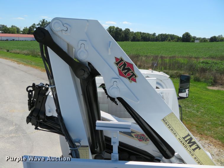 image for item DH1149 2006 GMC C8500  flatbed truck with crane