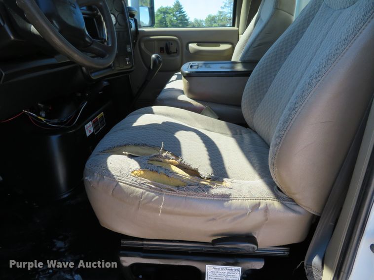 image for item DH1149 2006 GMC C8500  flatbed truck with crane