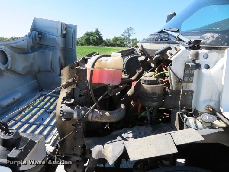 image for item DH1149 2006 GMC C8500  flatbed truck with crane