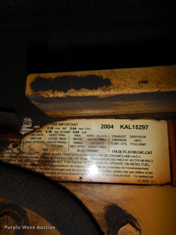 image for item DH6608 2004 GMC C7500  dump truck