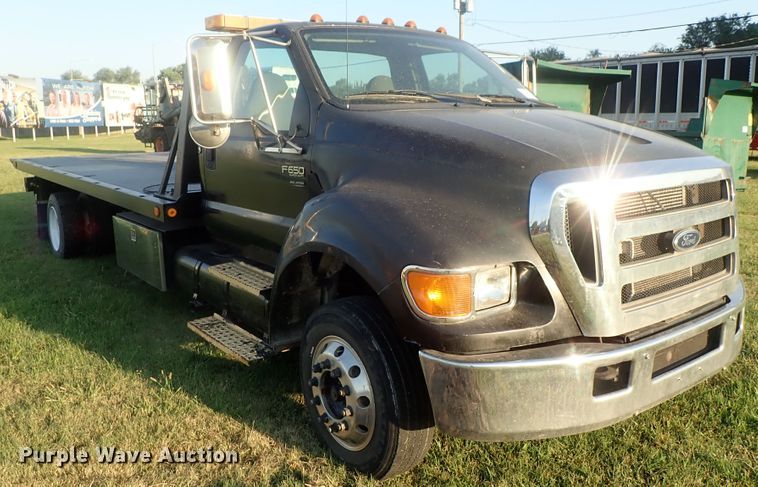 image for item DI4681 2007 Ford F650 Super Duty  rollback truck