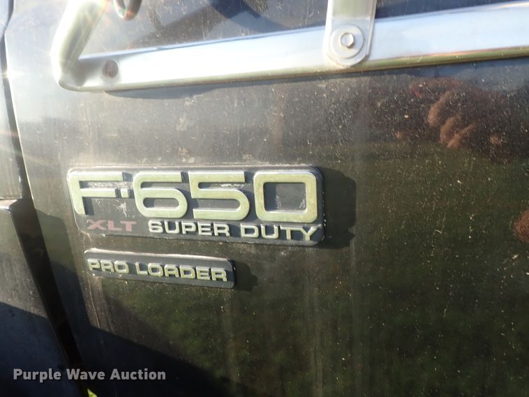 image for item DI4681 2007 Ford F650 Super Duty  rollback truck