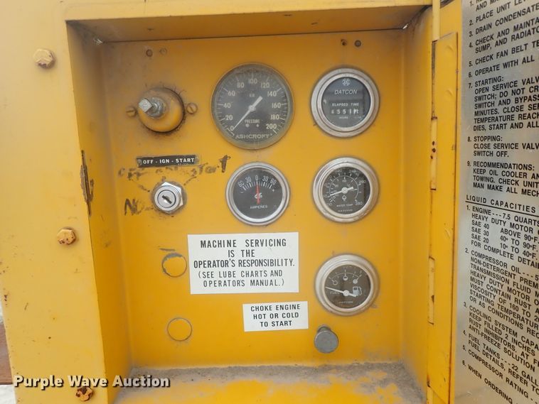 image for item DI4702 Leroi 185  air compressor