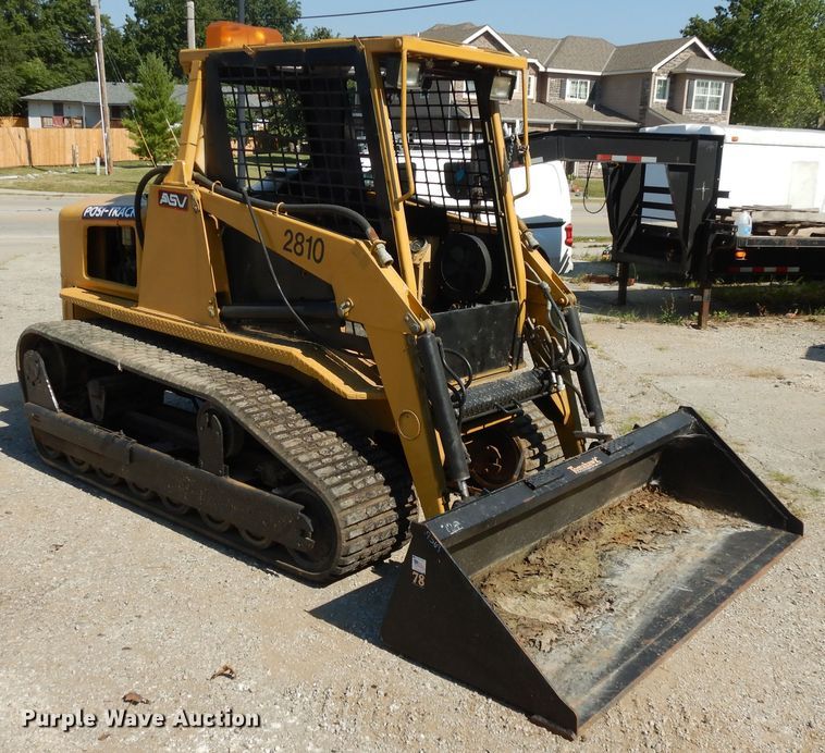 image for item DI7623 ASV 2810  tracked skid steer loader