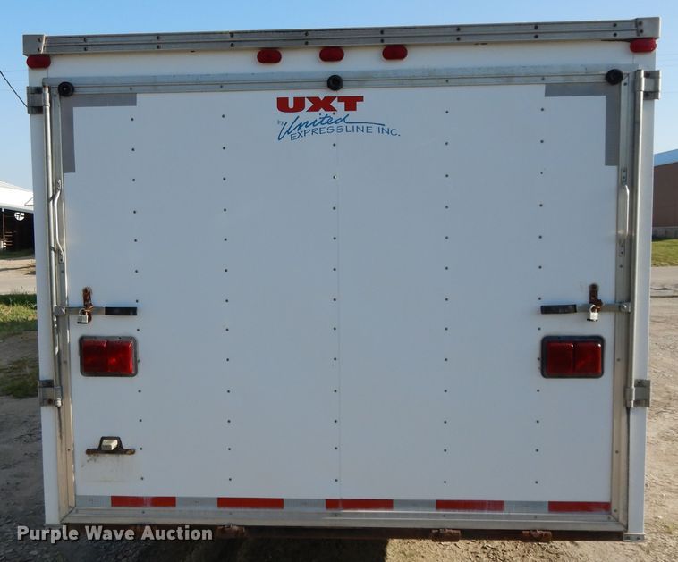 image for item DI7626 2001 United UXT enclosed cargo trailer
