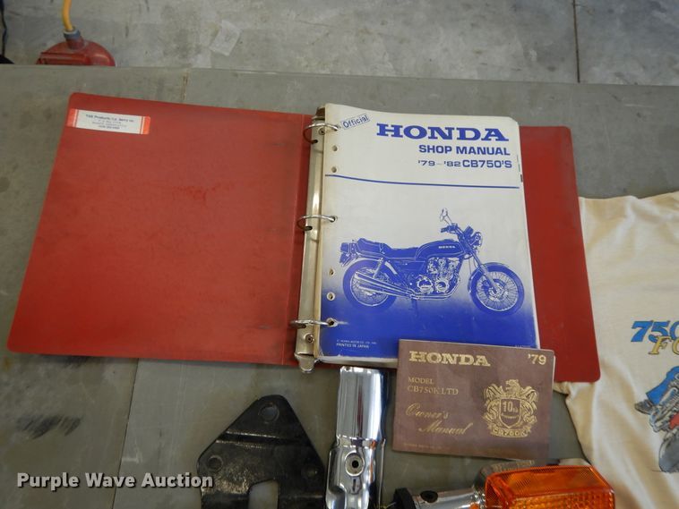image for item DI7628 1979 Honda CB750K Limited motorcycle