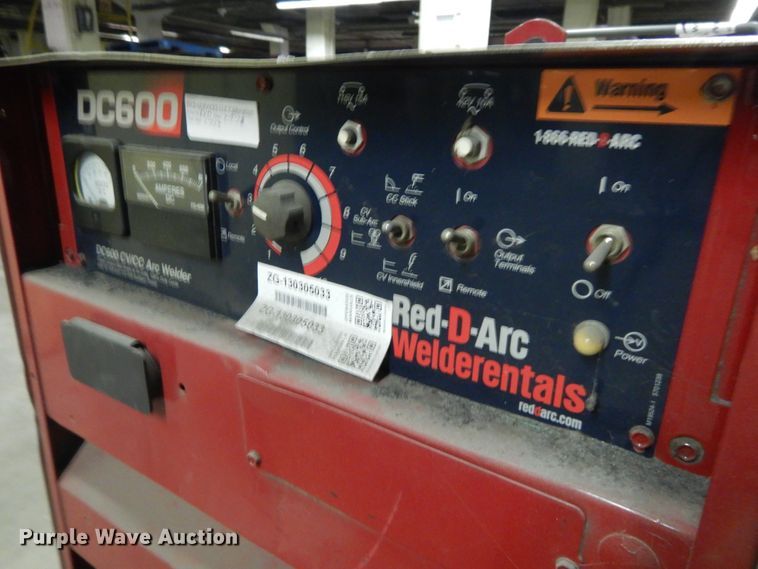 image for item DI7649 Red-d-arc DC600 welder