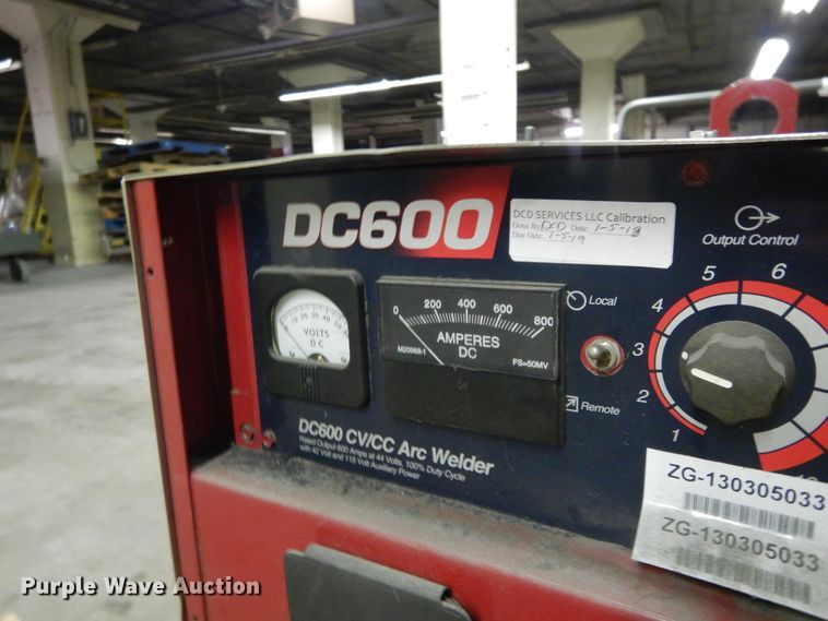 image for item DI7649 Red-d-arc DC600 welder
