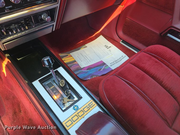 image for item EL9999 1980 Dodge Magnum