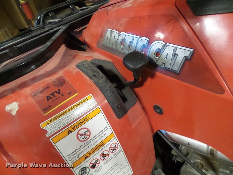 image for item EP9890 2007 Arctic Cat ATV400  ATV