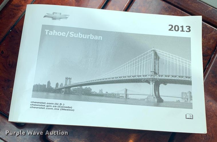 image for item EQ9399 2013 Chevrolet Tahoe LTZ  SUV