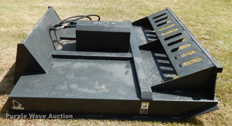 image for item FN9390 2020 Wolverine 6'W skid steer rotary mower