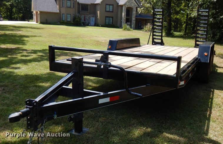 image for item FN9391 2020 shop built utility trailer