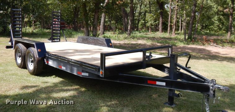 image for item FN9391 2020 shop built utility trailer