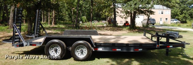 image for item FN9391 2020 shop built utility trailer