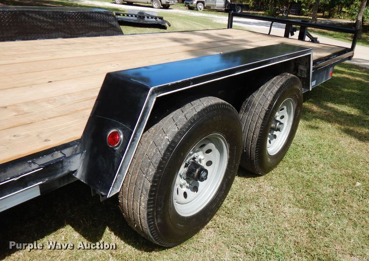 image for item FN9391 2020 shop built utility trailer
