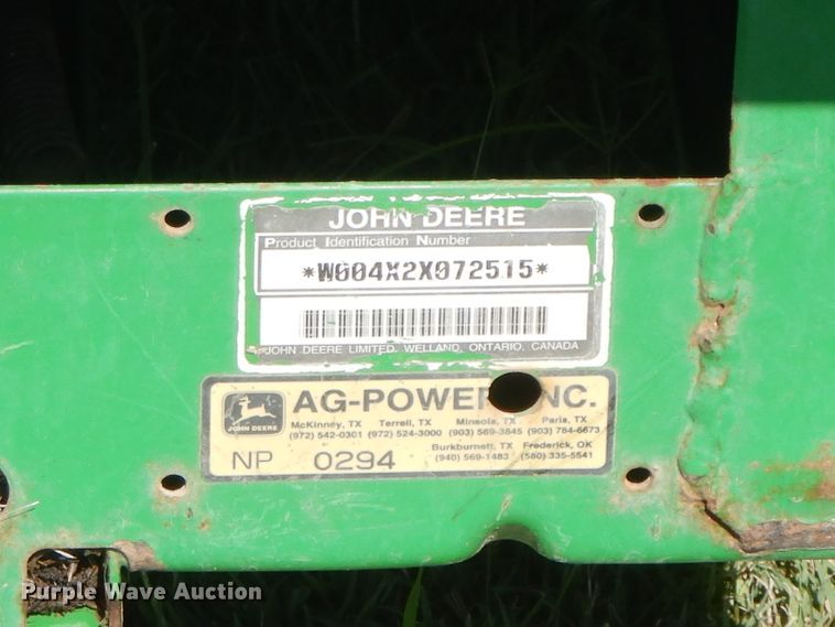 image for item FN9393 John Deere 4X2 Gator  utility vehicle