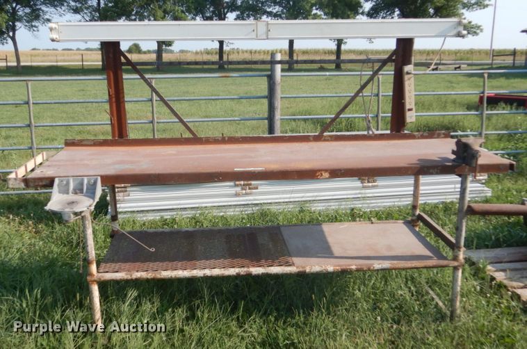 image for item FT9171 Steel shop table