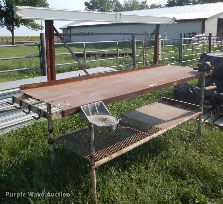 image for item FT9171 Steel shop table