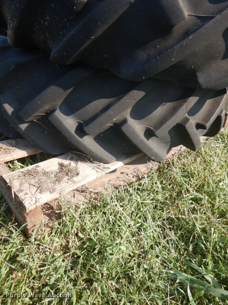 image for item FT9181 (2) Goodyear 10-24 tires and wheels