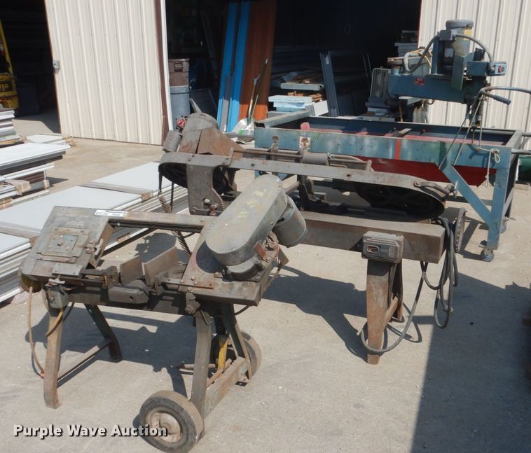 image for item FT9195 (2) metal bandsaws