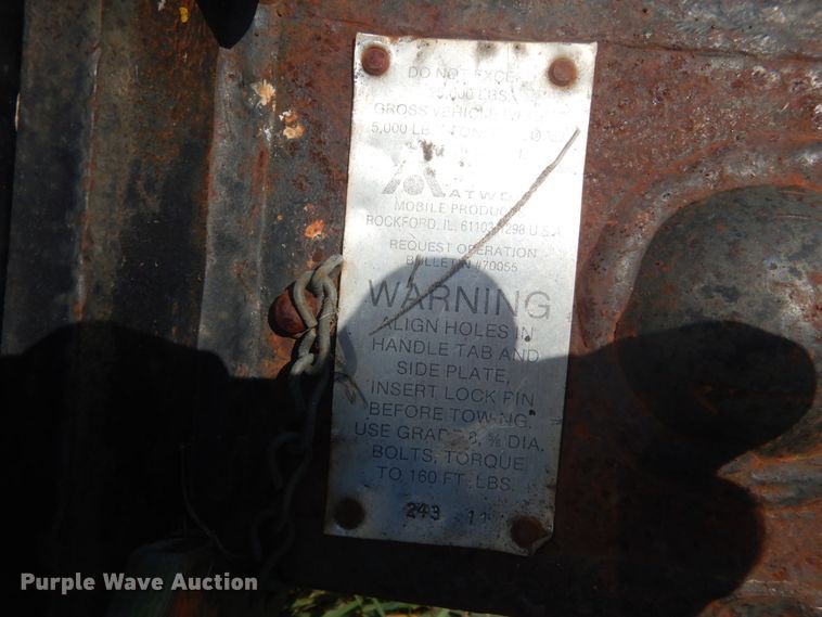 image for item FT9206 2012 Bravo ICS8522TTA4 enclosed cargo trailer