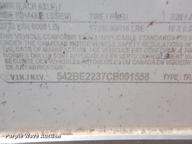 image for item FT9206 2012 Bravo ICS8522TTA4 enclosed cargo trailer